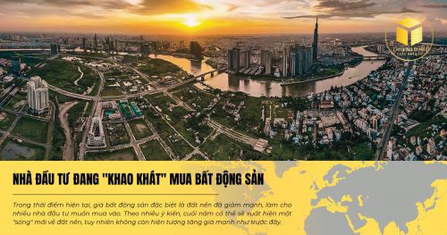 Nhà đầu tư đang "khao khát" mua bất động sản