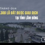 Trong 9 tháng qua có hơn 13.300 lô đất được giao dịch tại Lâm Đồng