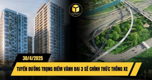 Tuyến đường trọng điểm Vành Đai 3 sẽ chính thức thông xe vào 30/4/2025