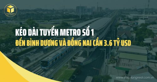 Kéo dài tuyến Metro số 1 đến Bình Dương và Đồng Nai cần 3.6 tỷ USD